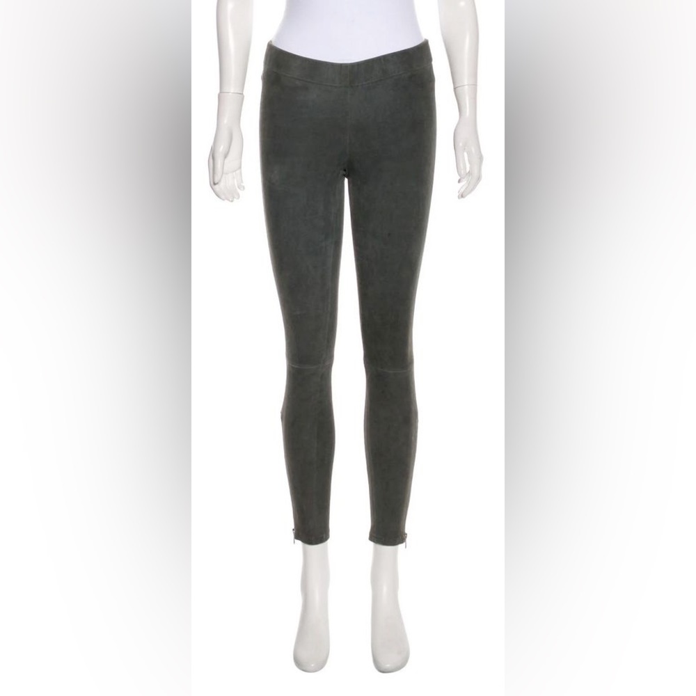 100% Lamb Leather Leggings